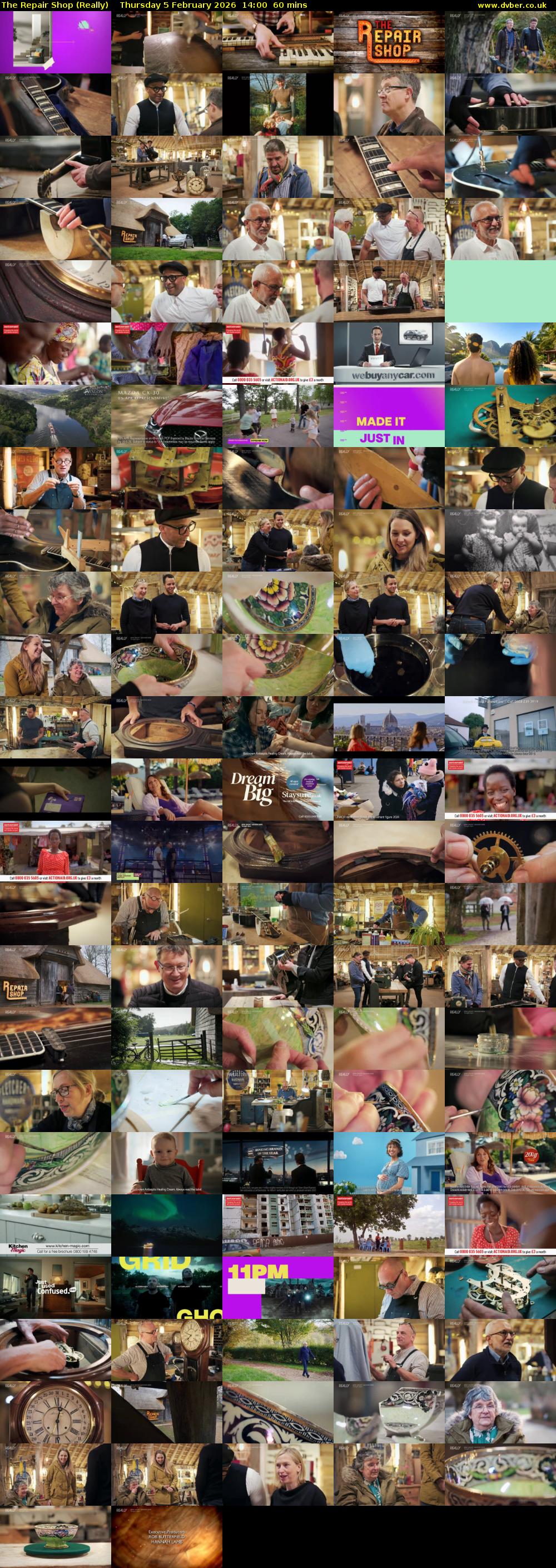 The Repair Shop (Really) Thursday 5 February 2026 14:00 - 15:00