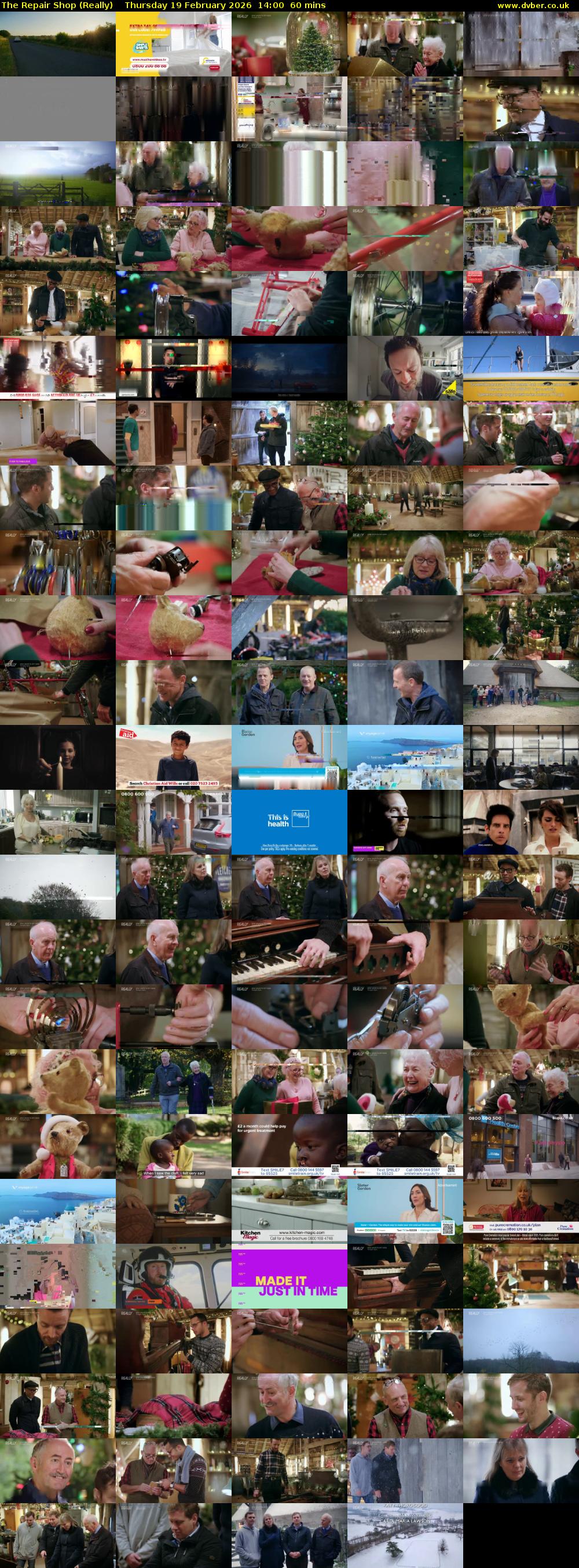 The Repair Shop (Really) Thursday 19 February 2026 14:00 - 15:00
