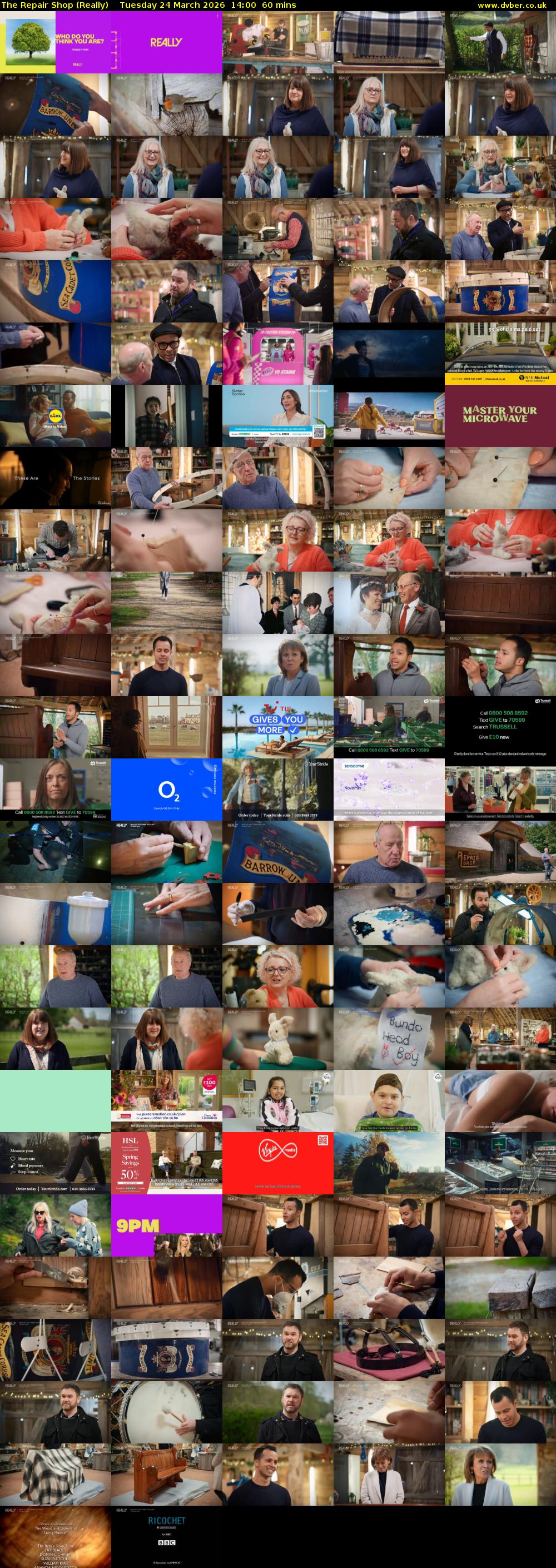 The Repair Shop (Really) Tuesday 24 March 2026 14:00 - 15:00