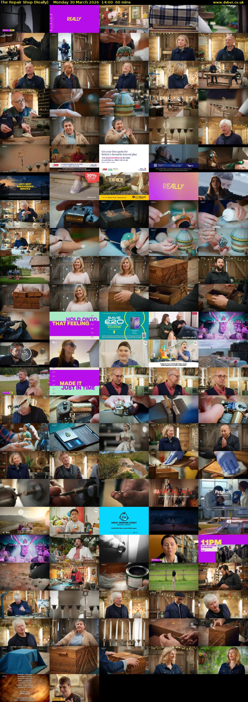 The Repair Shop (Really) Monday 30 March 2026 14:00 - 15:00