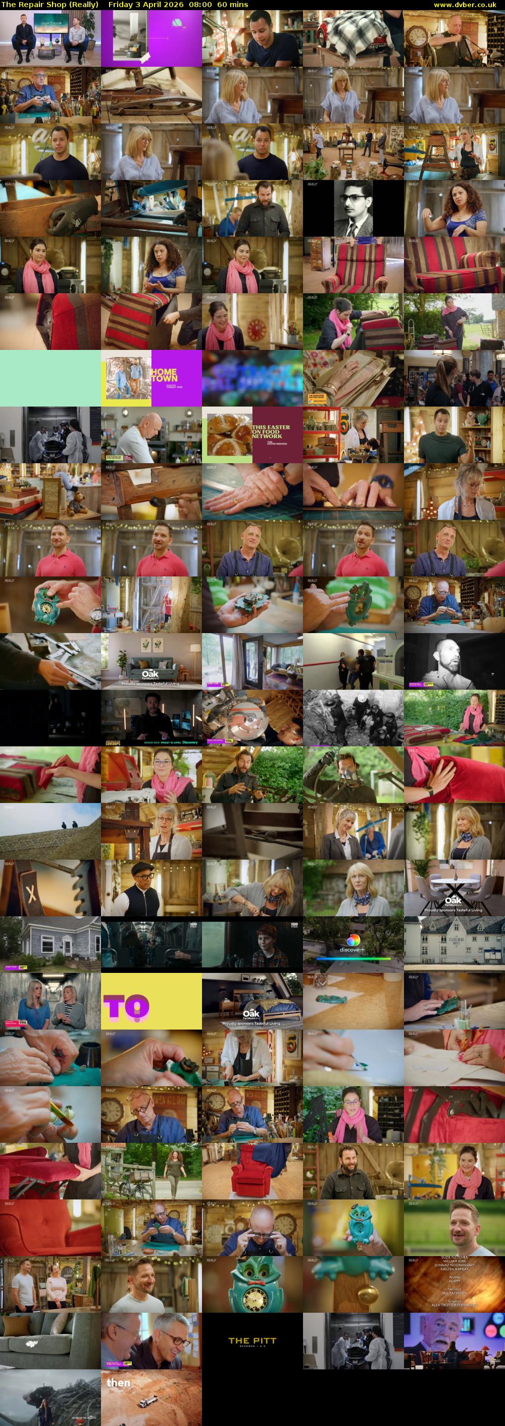 The Repair Shop (Really) Friday 3 April 2026 08:00 - 09:00