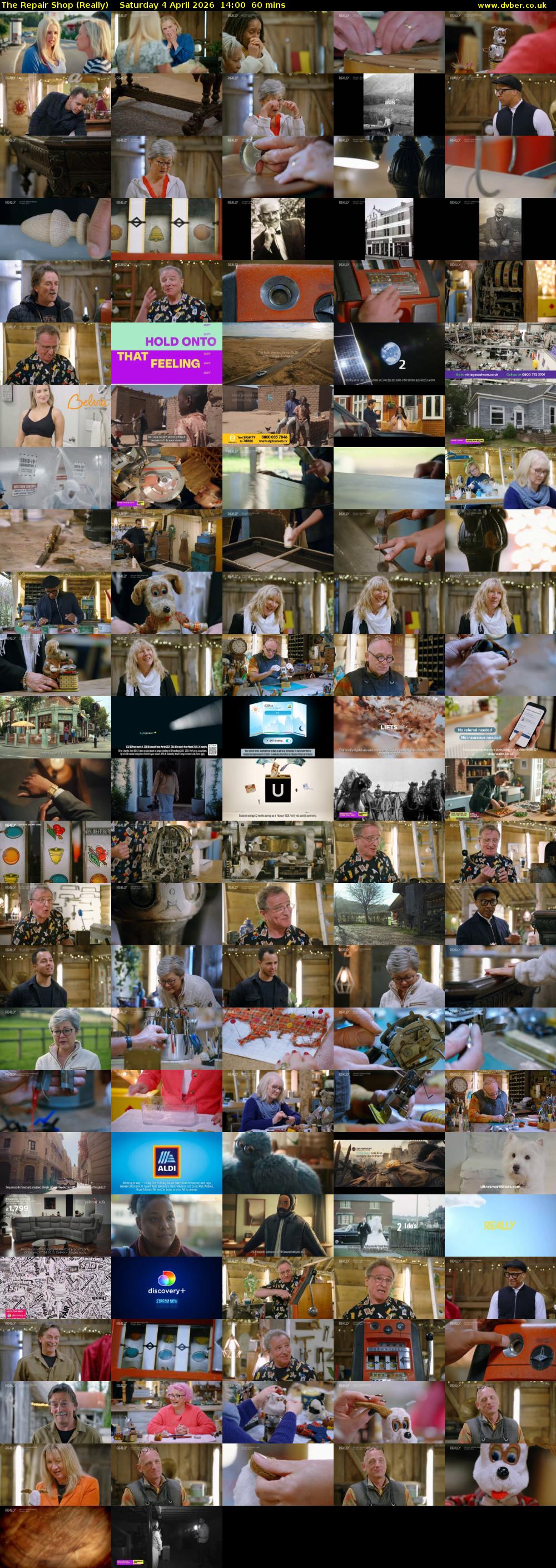 The Repair Shop (Really) Saturday 4 April 2026 14:00 - 15:00