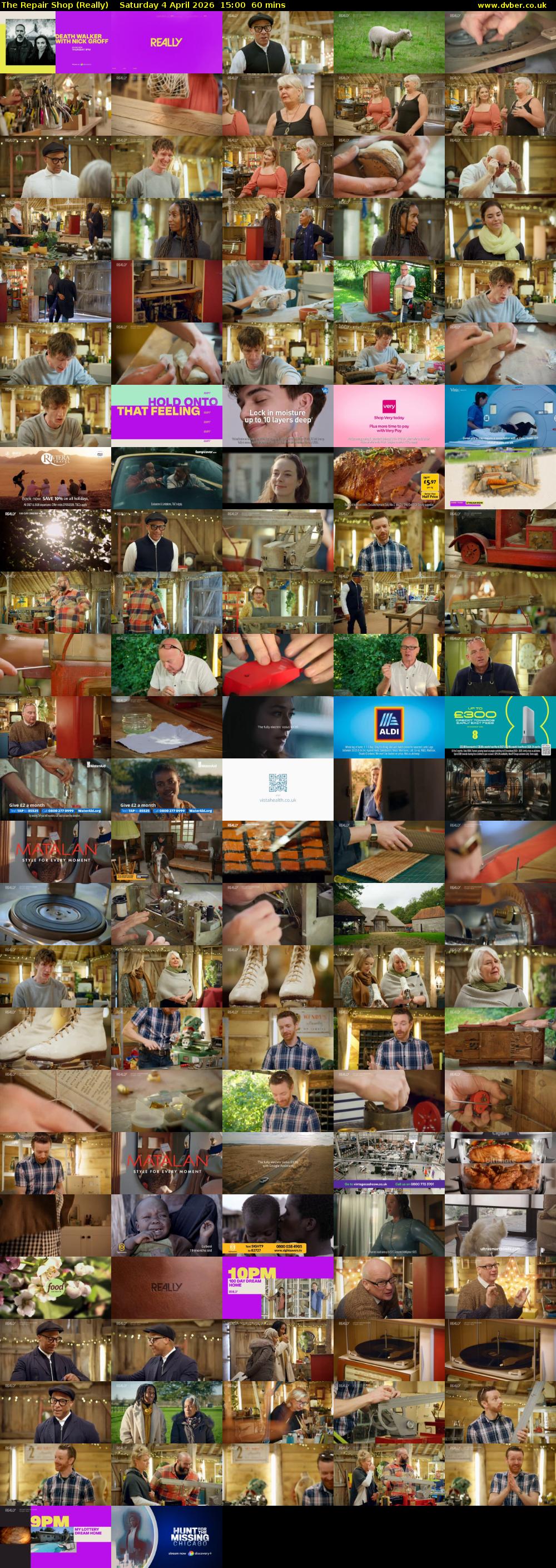 The Repair Shop (Really) Saturday 4 April 2026 15:00 - 16:00