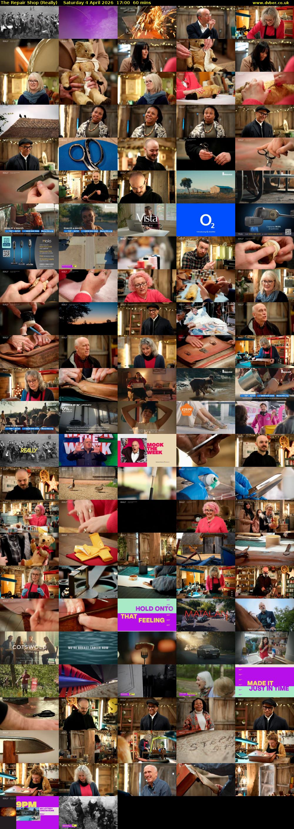 The Repair Shop (Really) Saturday 4 April 2026 17:00 - 18:00