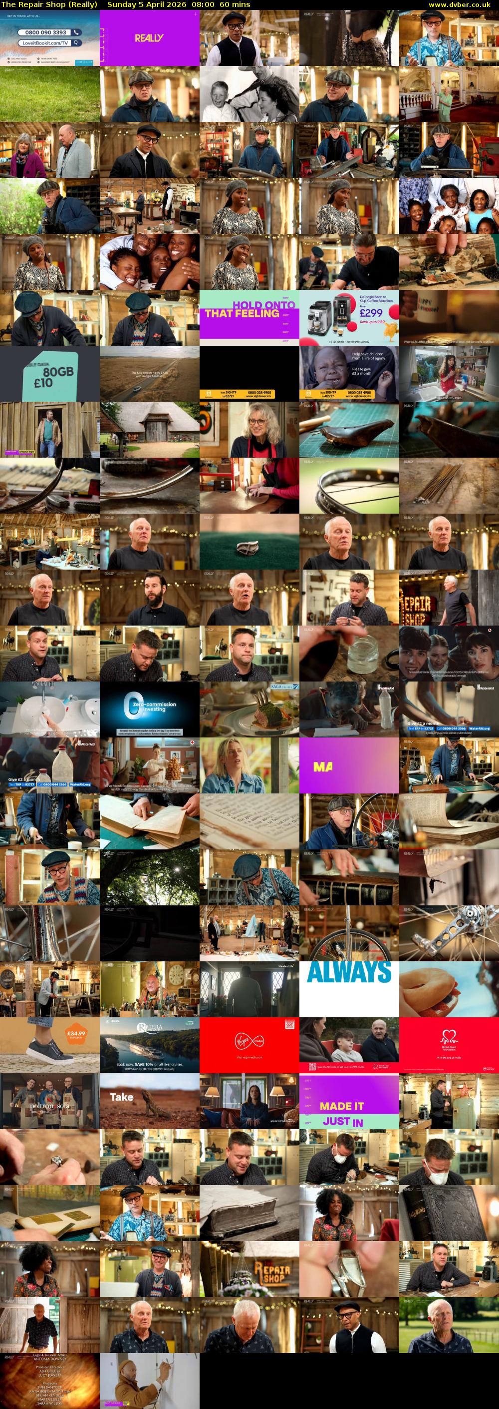 The Repair Shop (Really) Sunday 5 April 2026 08:00 - 09:00