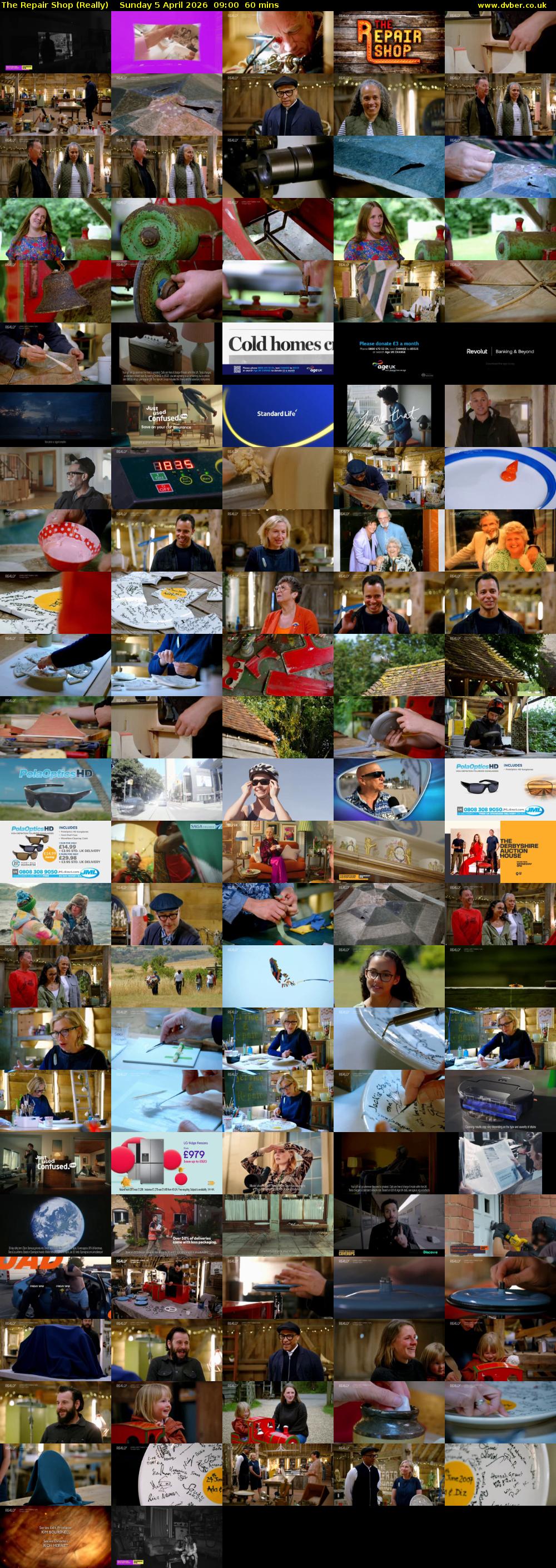 The Repair Shop (Really) Sunday 5 April 2026 09:00 - 10:00