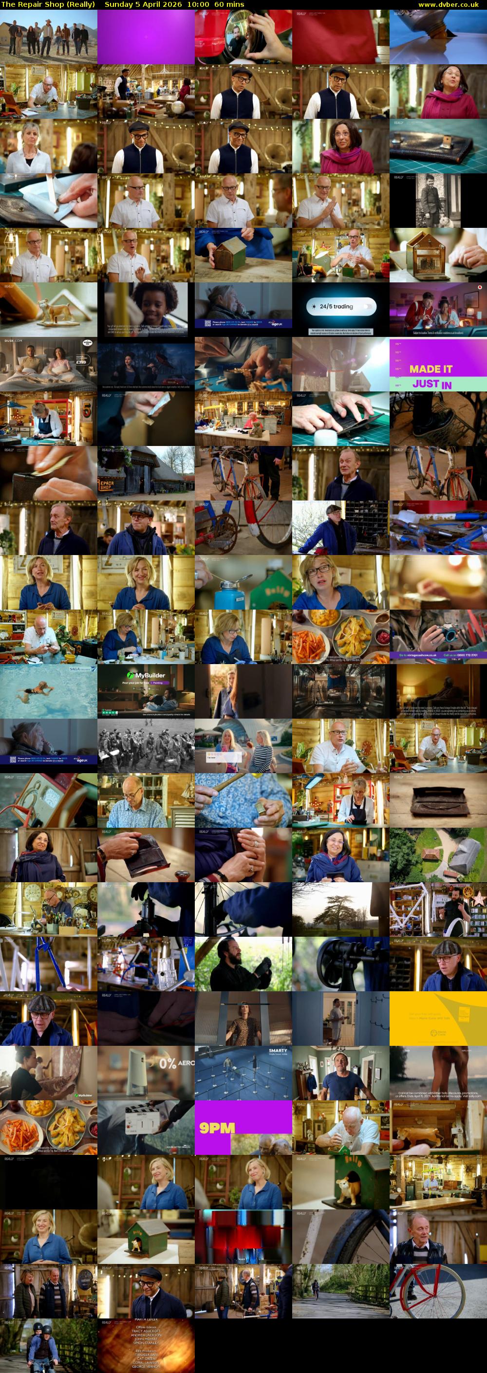 The Repair Shop (Really) Sunday 5 April 2026 10:00 - 11:00