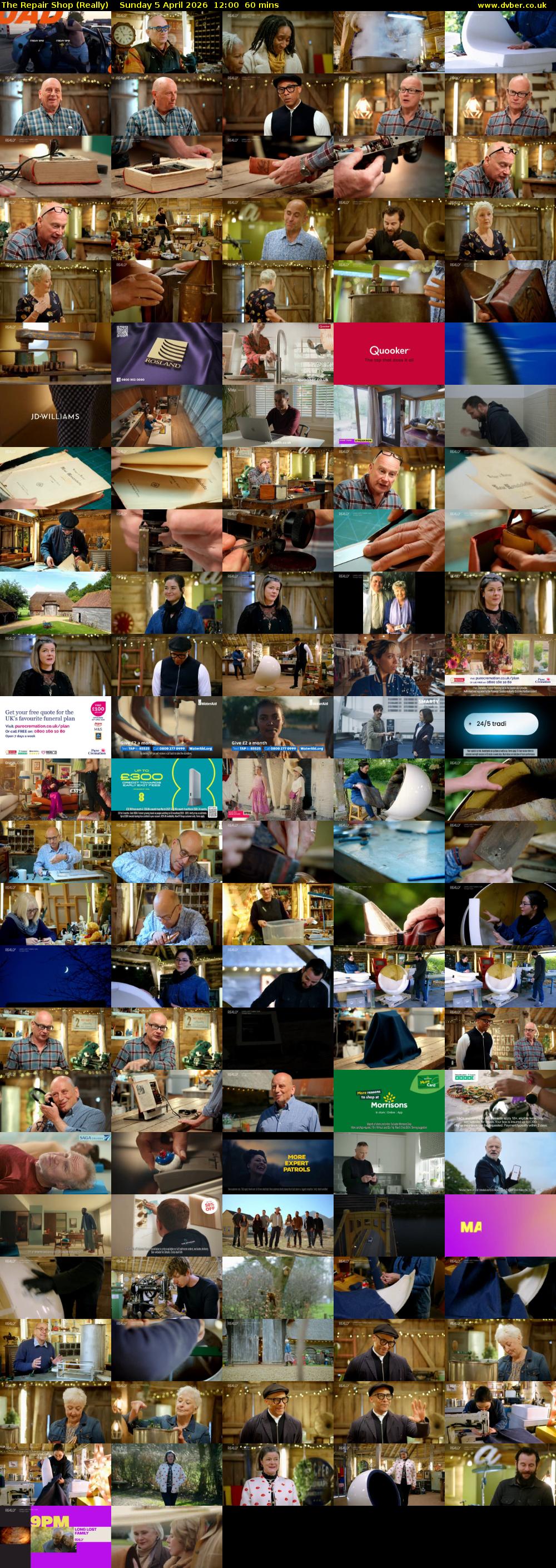 The Repair Shop (Really) Sunday 5 April 2026 12:00 - 13:00