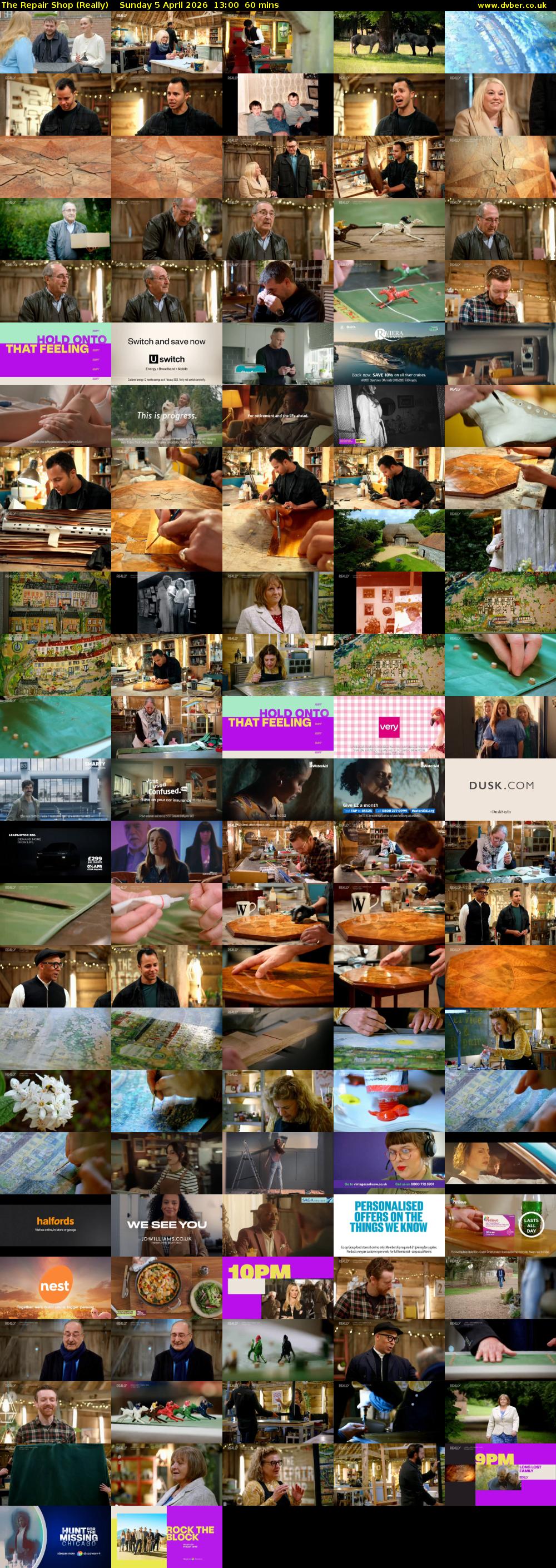 The Repair Shop (Really) Sunday 5 April 2026 13:00 - 14:00