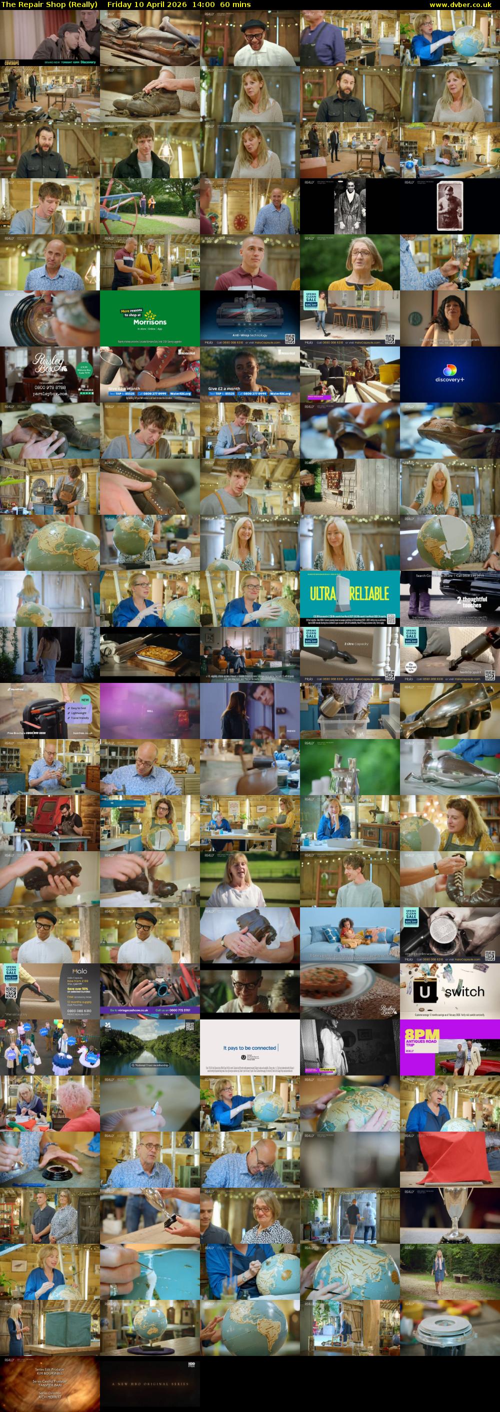 The Repair Shop (Really) Friday 10 April 2026 14:00 - 15:00