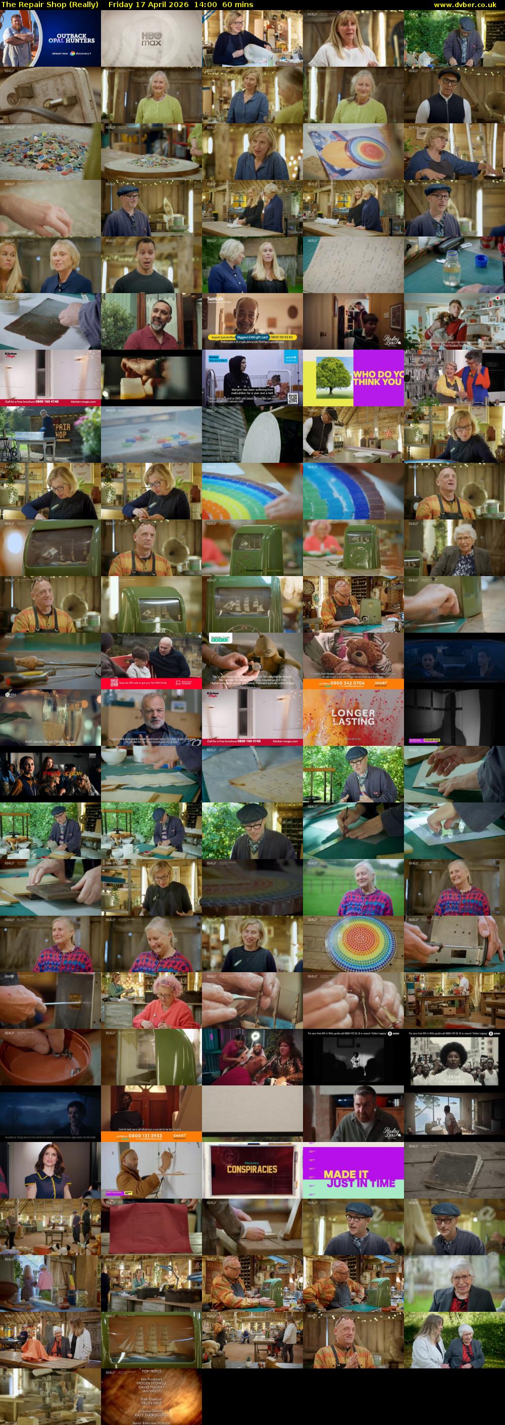 The Repair Shop (Really) Friday 17 April 2026 14:00 - 15:00