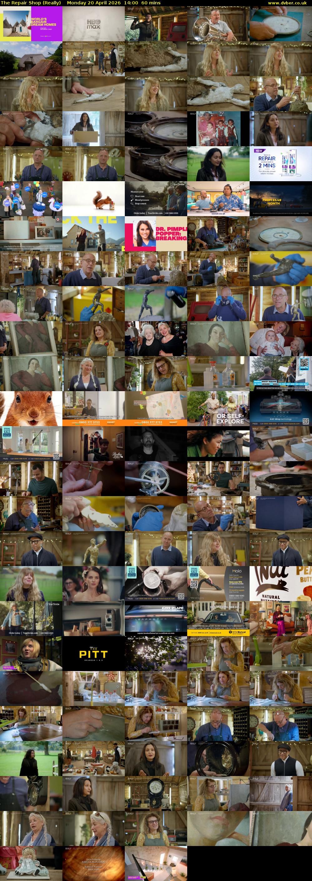 The Repair Shop (Really) Monday 20 April 2026 14:00 - 15:00