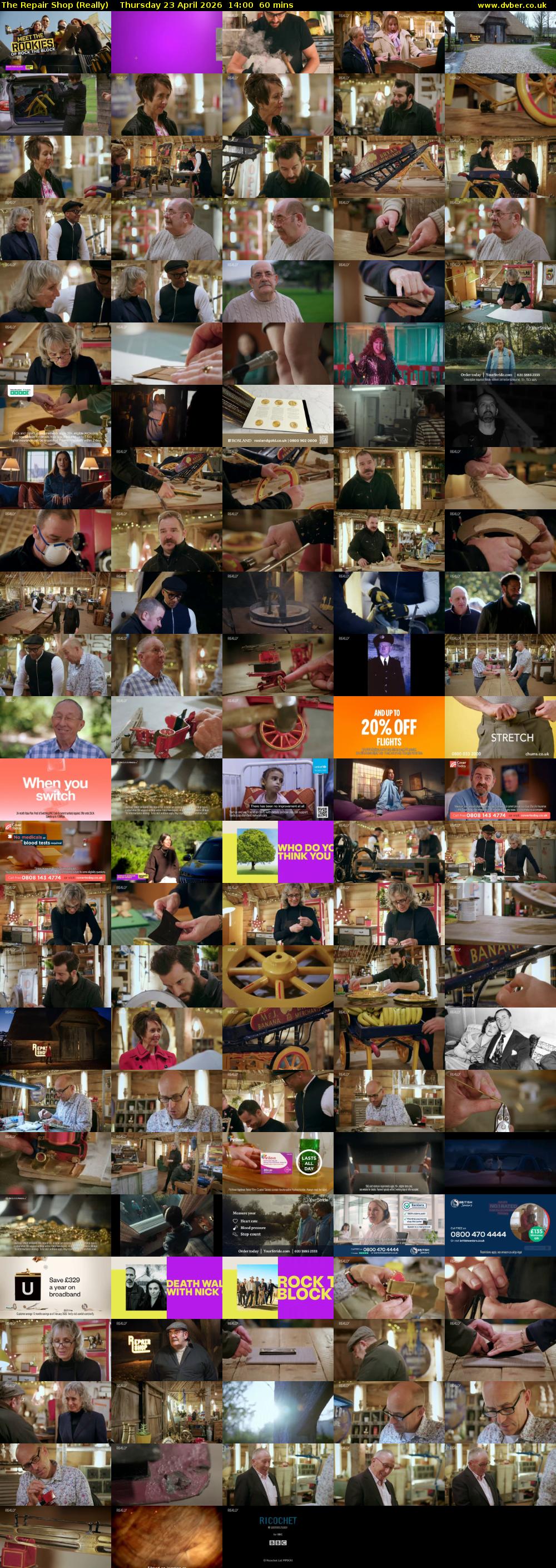 The Repair Shop (Really) Thursday 23 April 2026 14:00 - 15:00