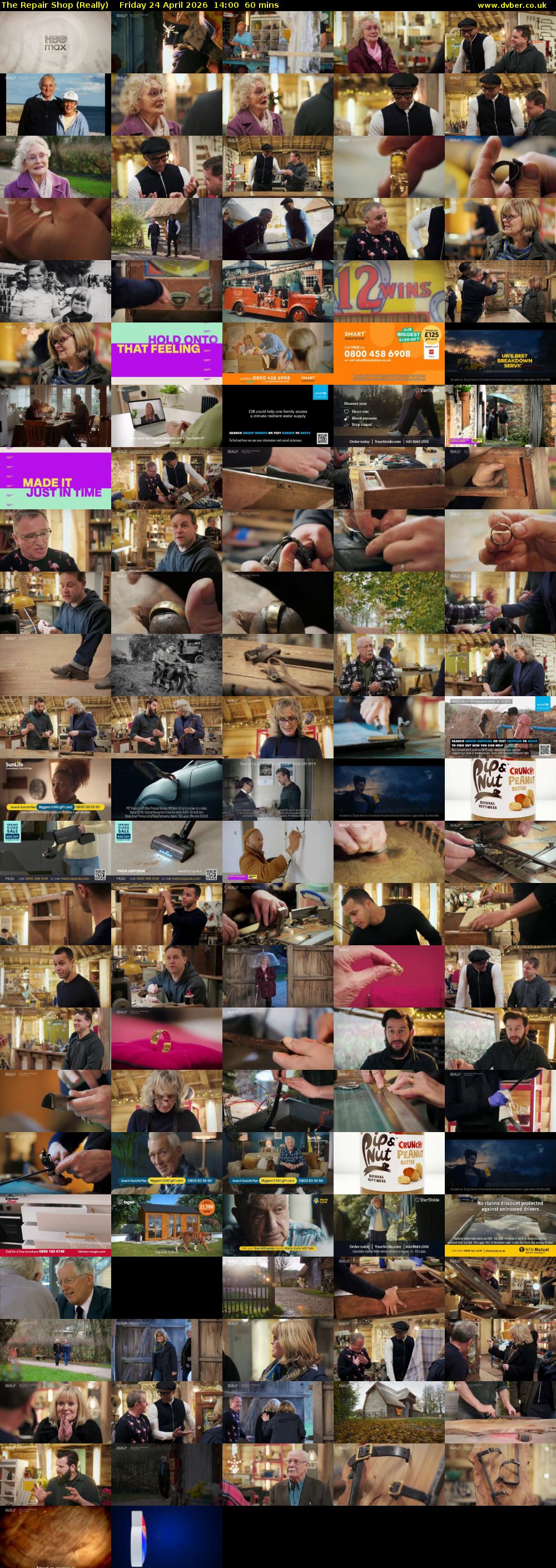The Repair Shop (Really) Friday 24 April 2026 14:00 - 15:00