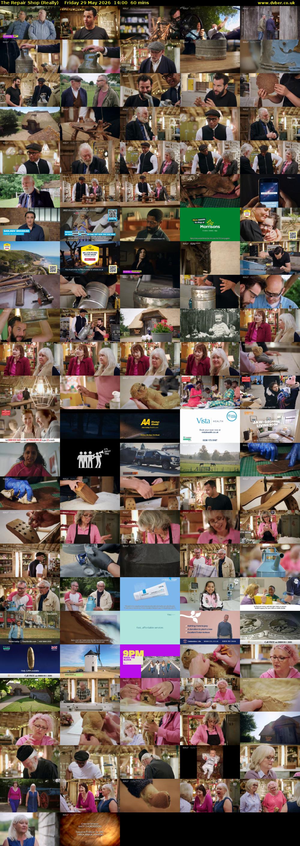 The Repair Shop (Really) Friday 29 May 2026 14:00 - 15:00