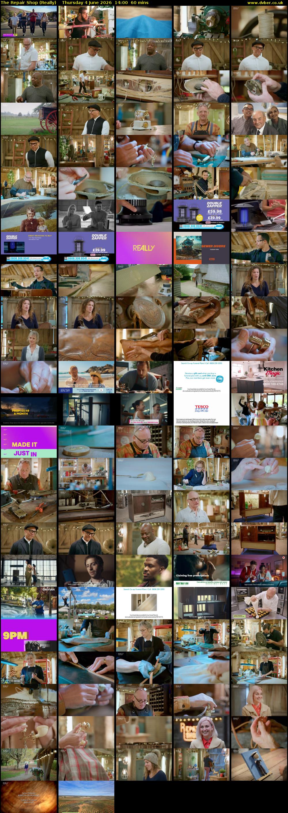 The Repair Shop (Really) Thursday 4 June 2026 14:00 - 15:00