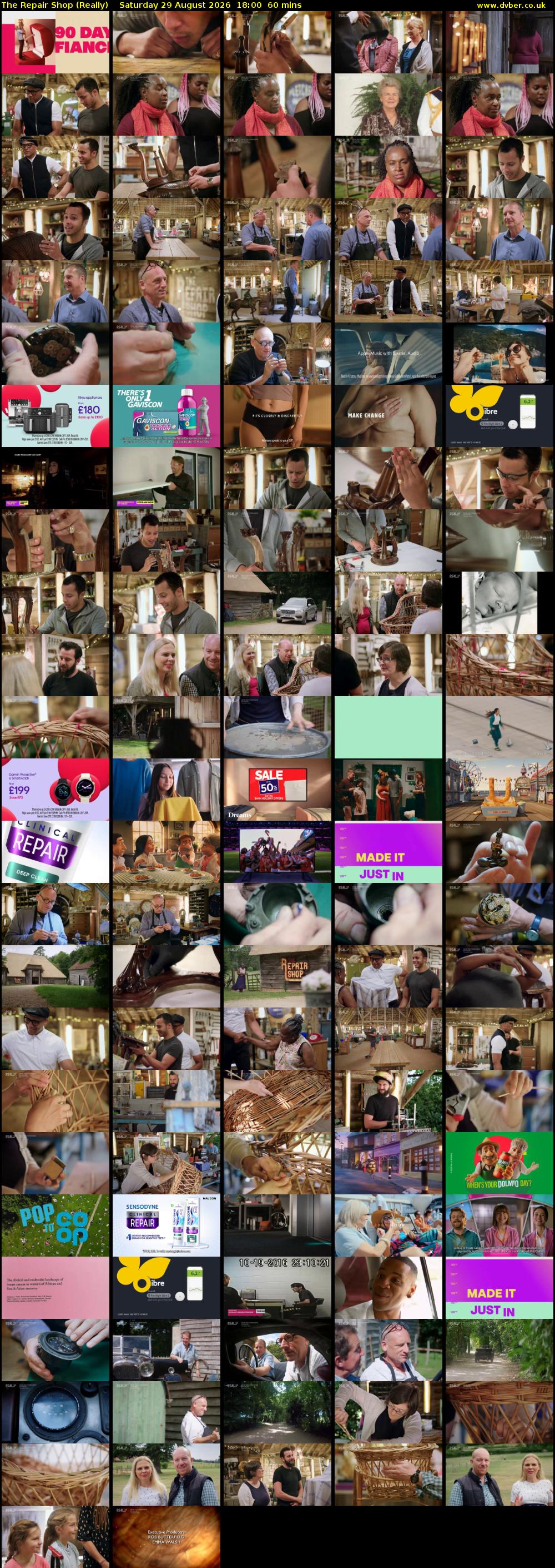The Repair Shop (Really) Saturday 29 August 2026 18:00 - 19:00