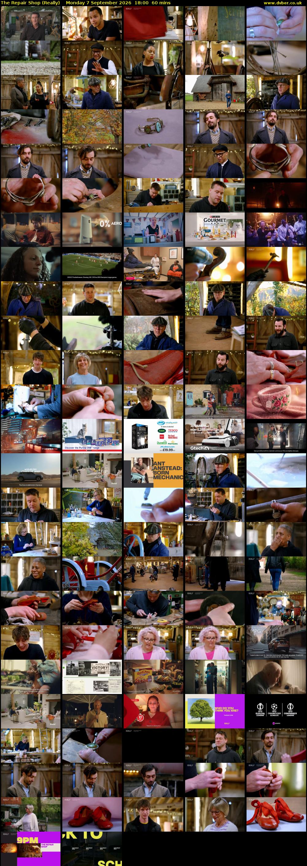 The Repair Shop (Really) Monday 7 September 2026 18:00 - 19:00