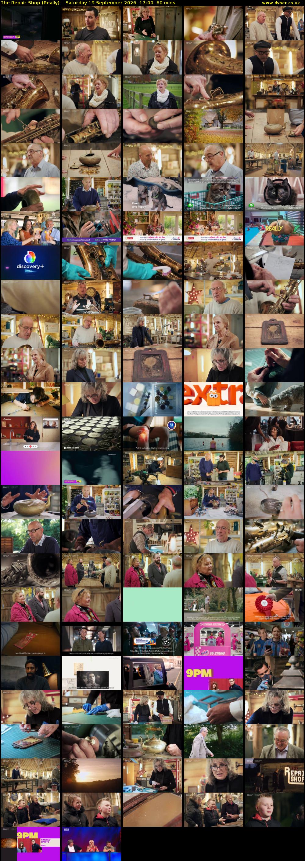 The Repair Shop (Really) Saturday 19 September 2026 17:00 - 18:00