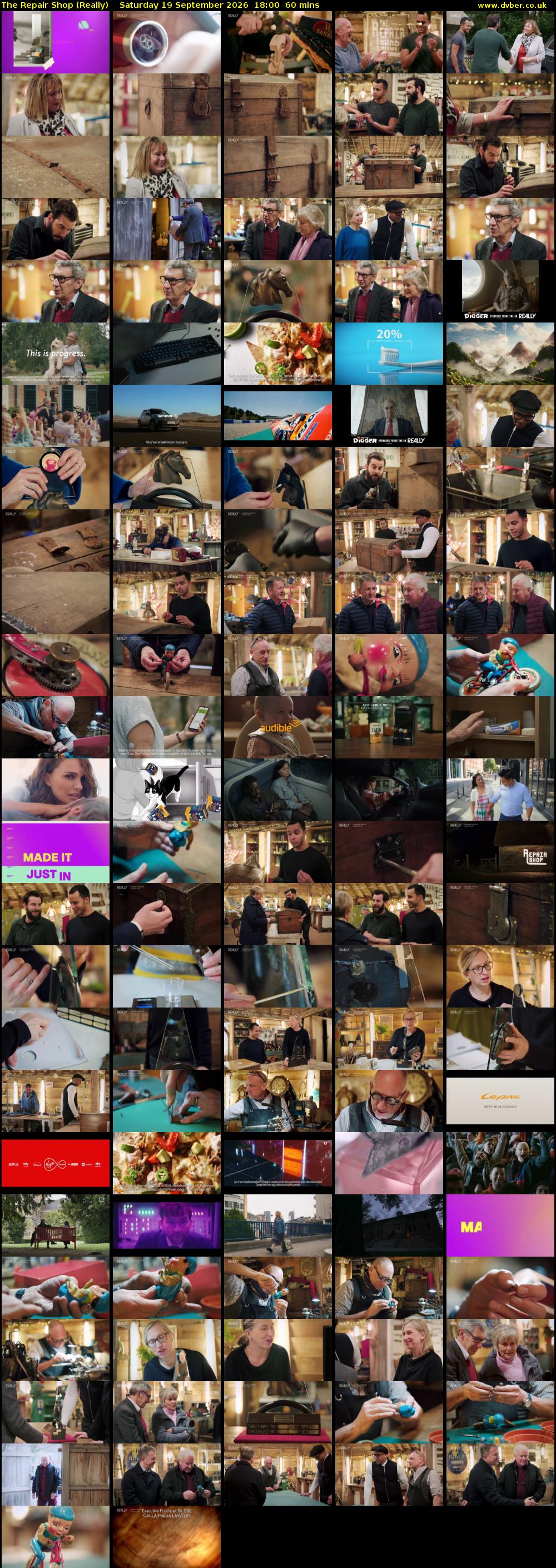 The Repair Shop (Really) Saturday 19 September 2026 18:00 - 19:00