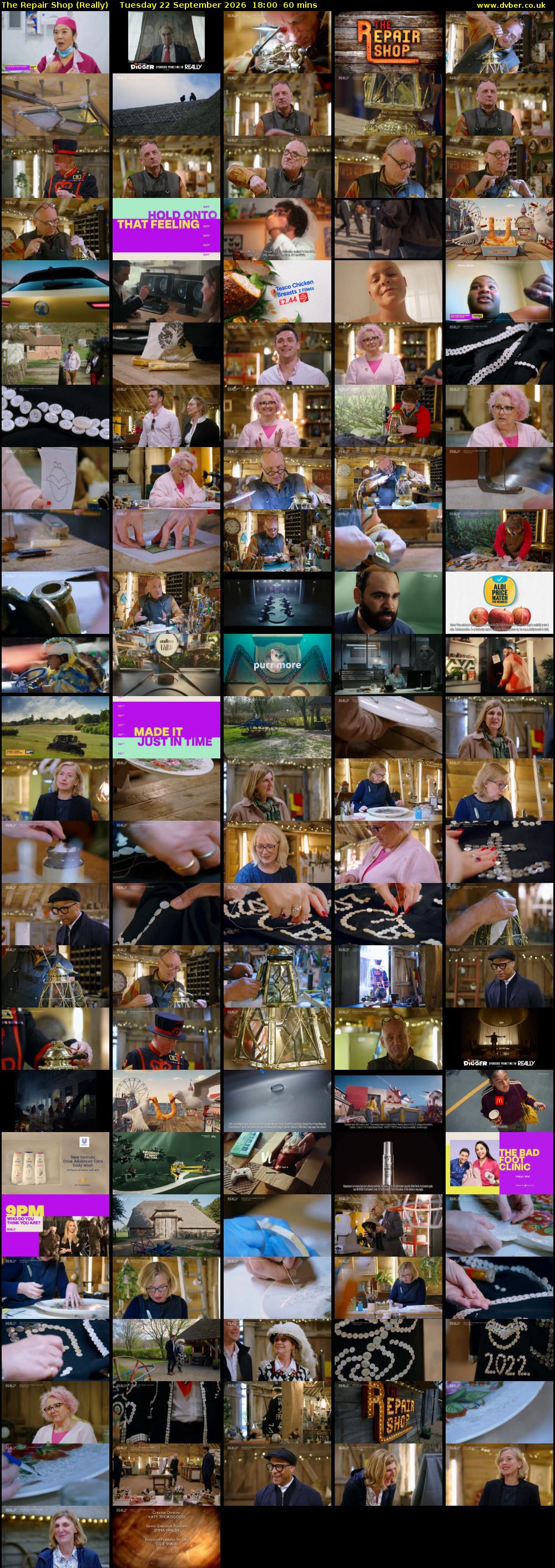 The Repair Shop (Really) Tuesday 22 September 2026 18:00 - 19:00