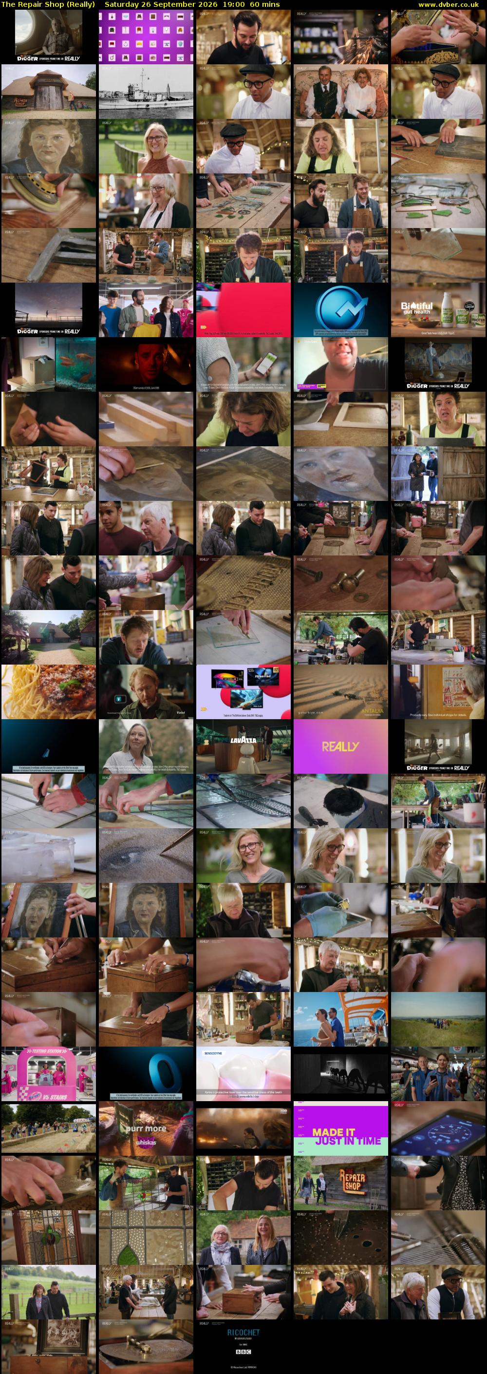 The Repair Shop (Really) Saturday 26 September 2026 19:00 - 20:00