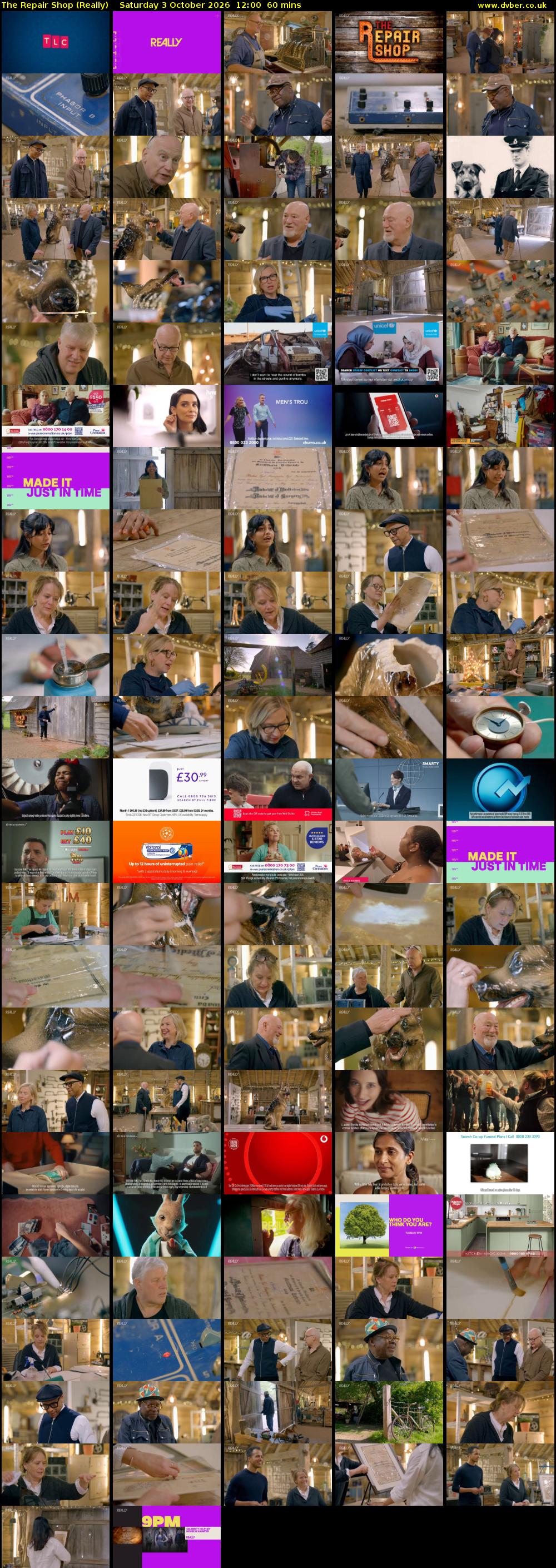 The Repair Shop (Really) Saturday 3 October 2026 12:00 - 13:00