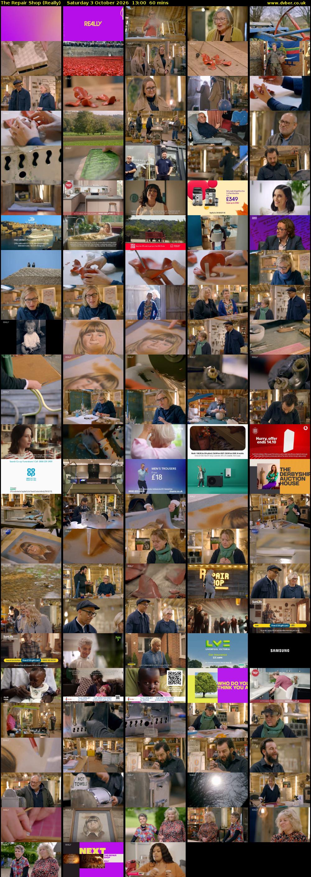 The Repair Shop (Really) Saturday 3 October 2026 13:00 - 14:00