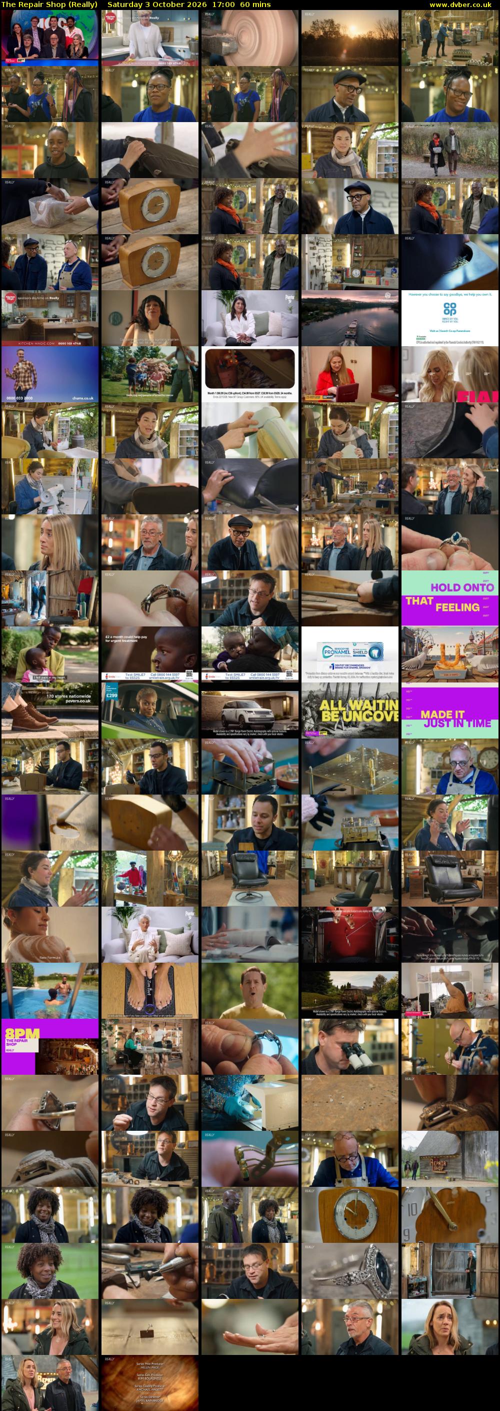 The Repair Shop (Really) Saturday 3 October 2026 17:00 - 18:00