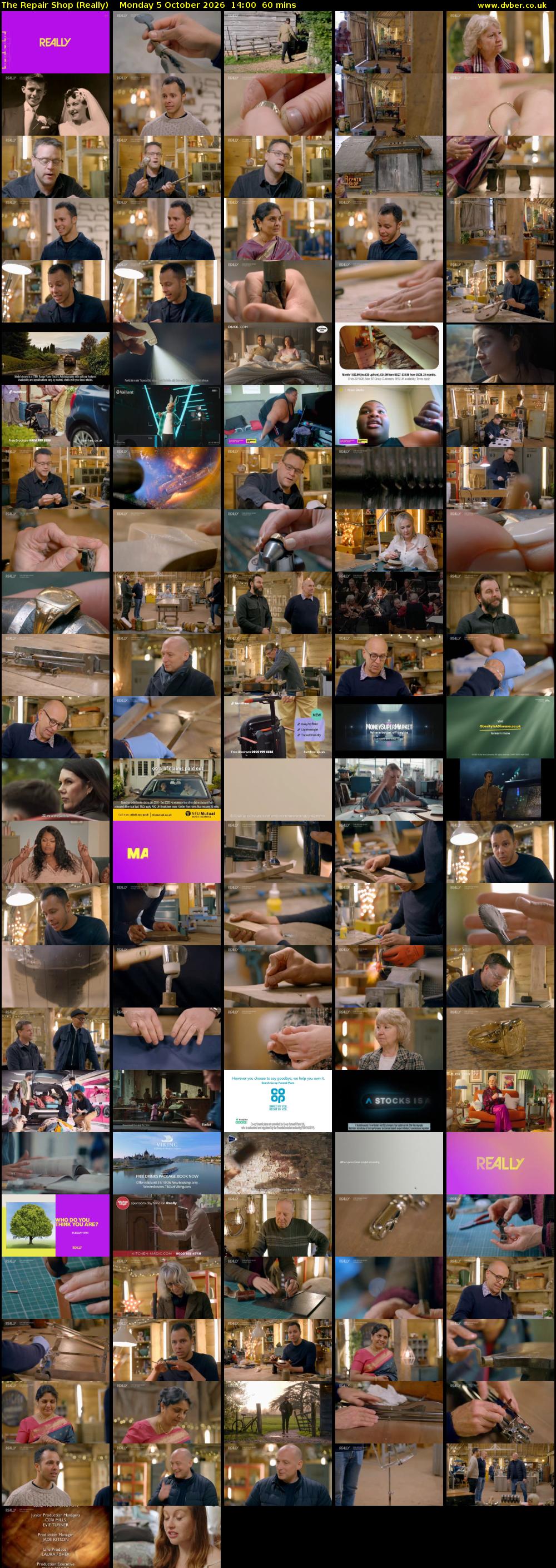 The Repair Shop (Really) Monday 5 October 2026 14:00 - 15:00