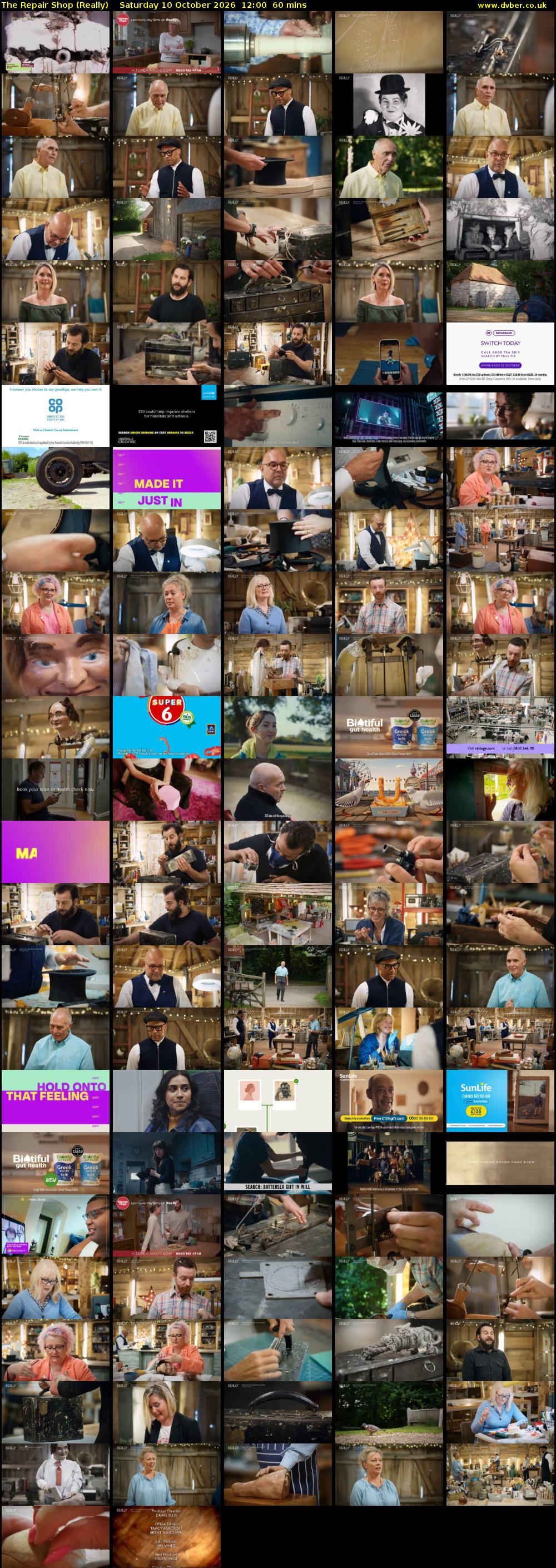 The Repair Shop (Really) Saturday 10 October 2026 12:00 - 13:00