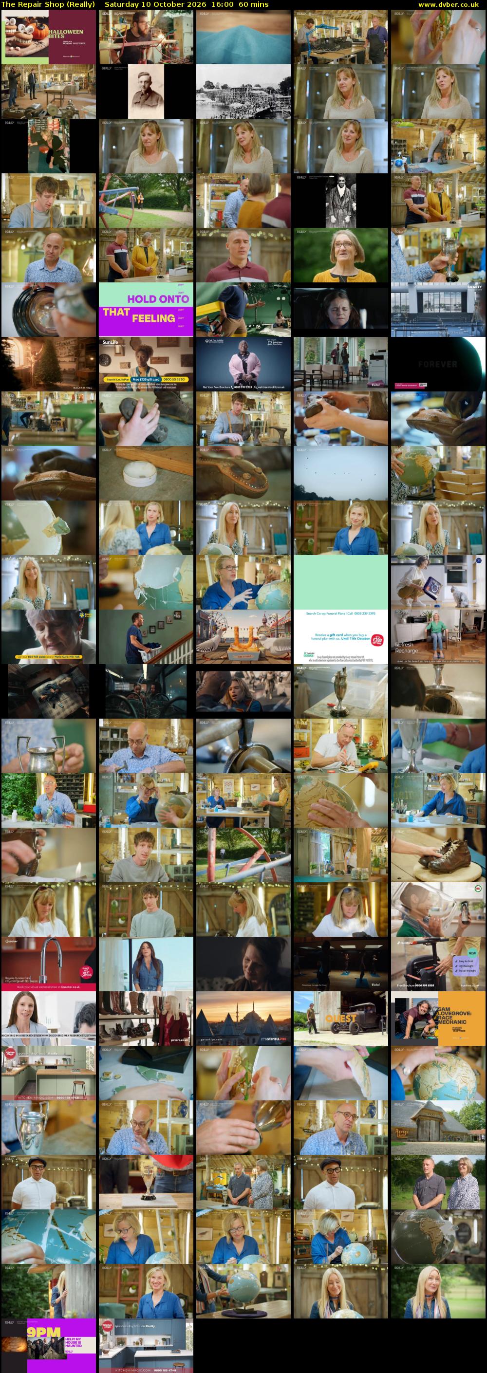 The Repair Shop (Really) Saturday 10 October 2026 16:00 - 17:00