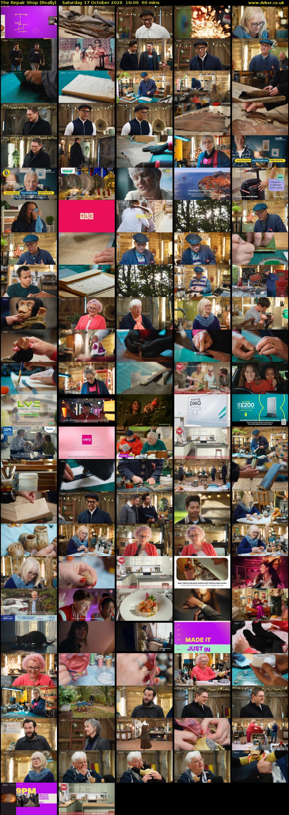 The Repair Shop (Really) Saturday 17 October 2026 16:00 - 17:00