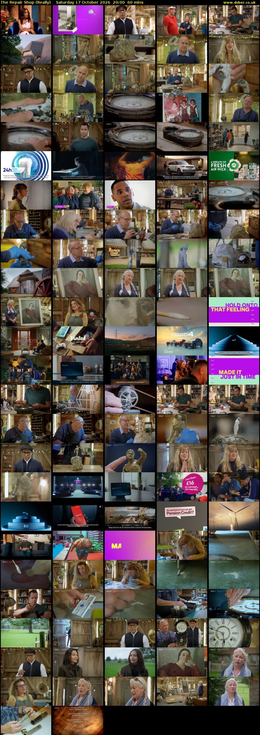The Repair Shop (Really) Saturday 17 October 2026 20:00 - 21:00