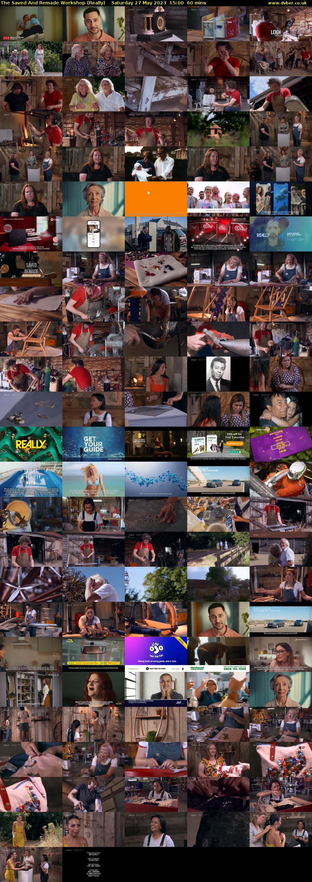 The Saved And Remade Workshop (Really) Saturday 27 May 2023 15:00 - 16:00