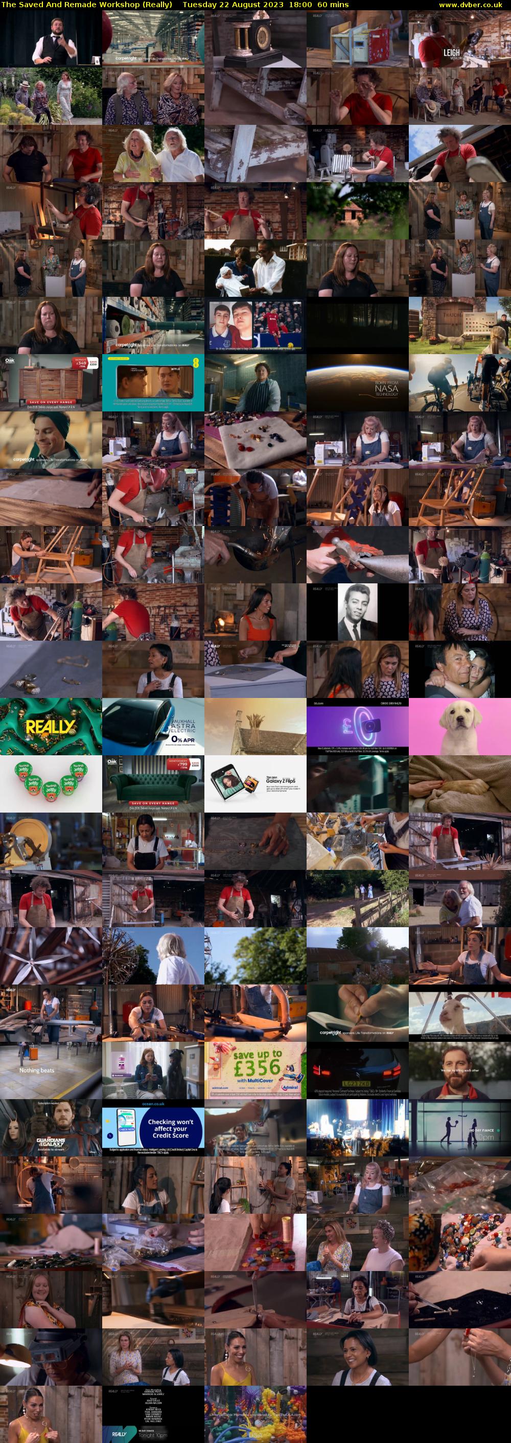 The Saved And Remade Workshop (Really) Tuesday 22 August 2023 18:00 - 19:00