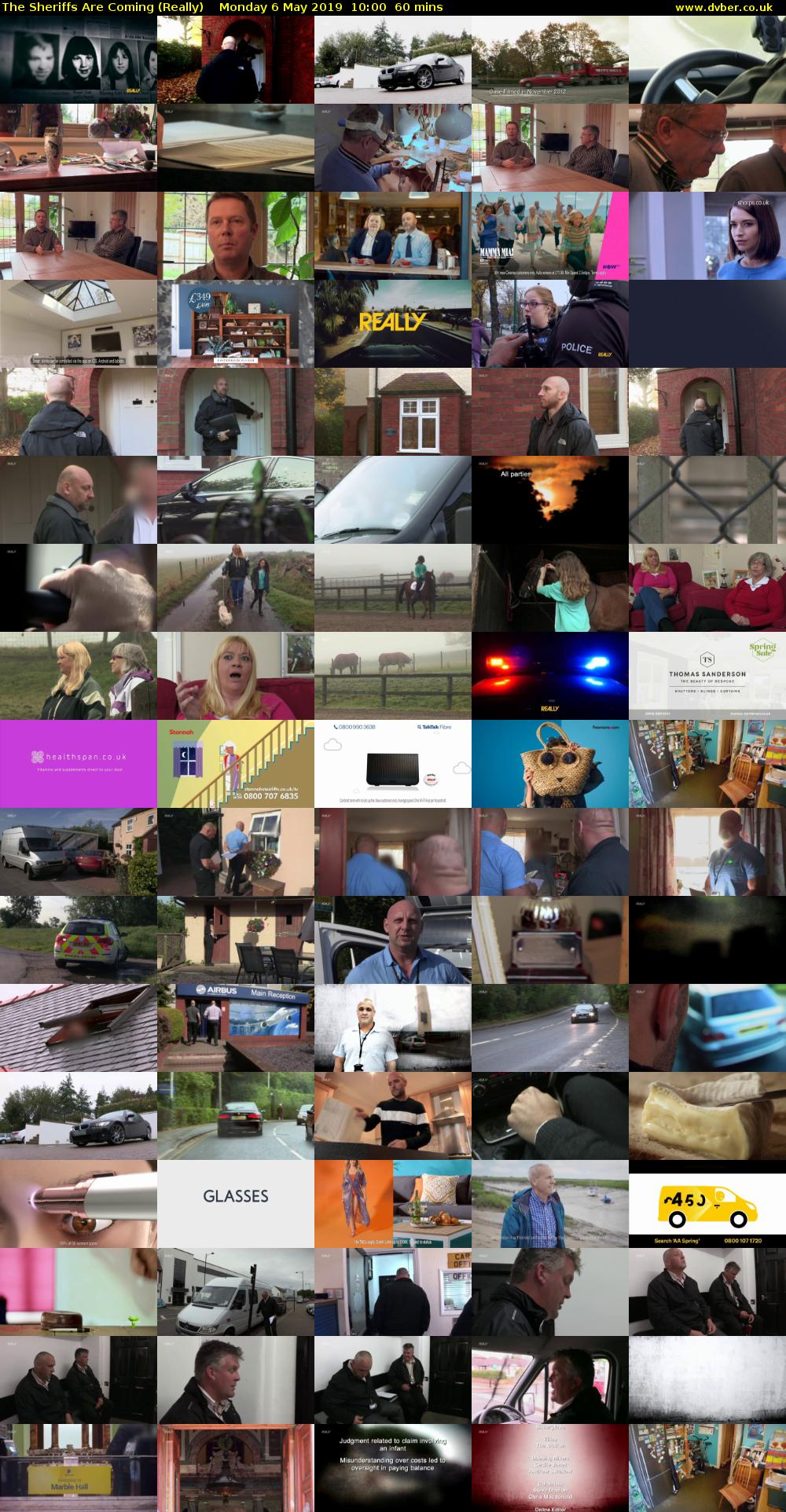 The Sheriffs Are Coming (Really) Monday 6 May 2019 10:00 - 11:00