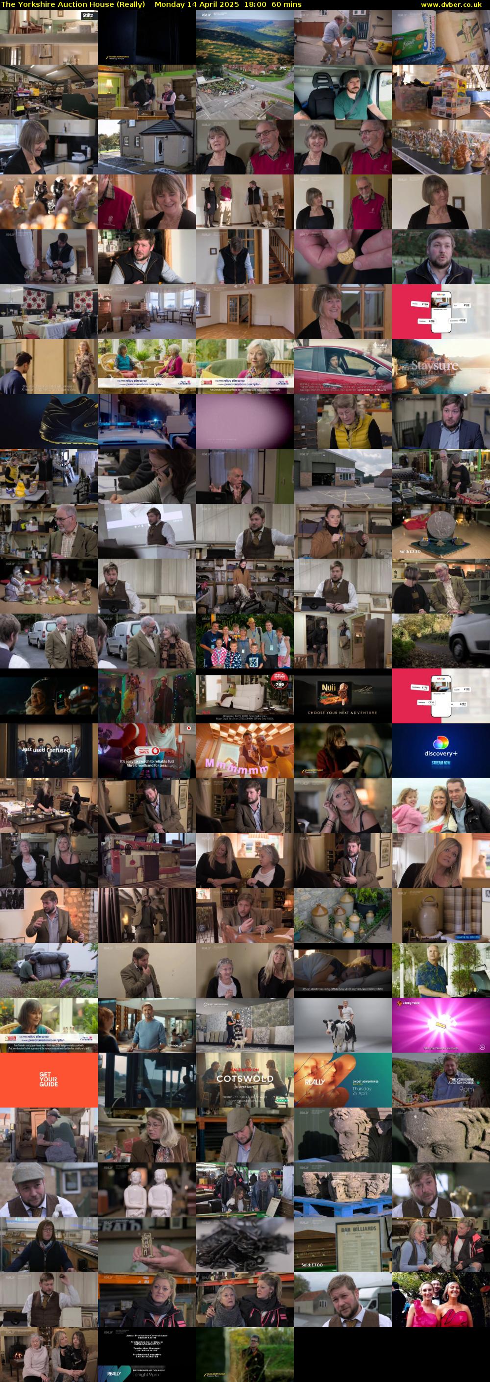 The Yorkshire Auction House (Really) Monday 14 April 2025 18:00 - 19:00