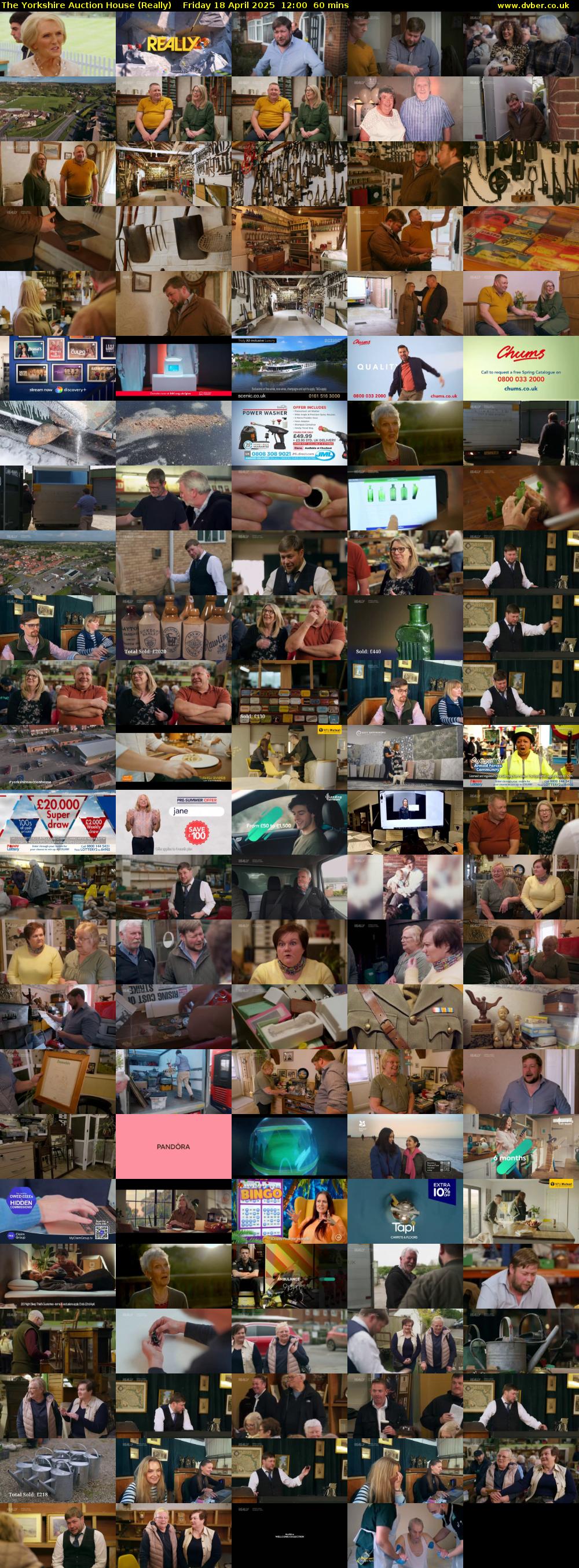 The Yorkshire Auction House (Really) Friday 18 April 2025 12:00 - 13:00