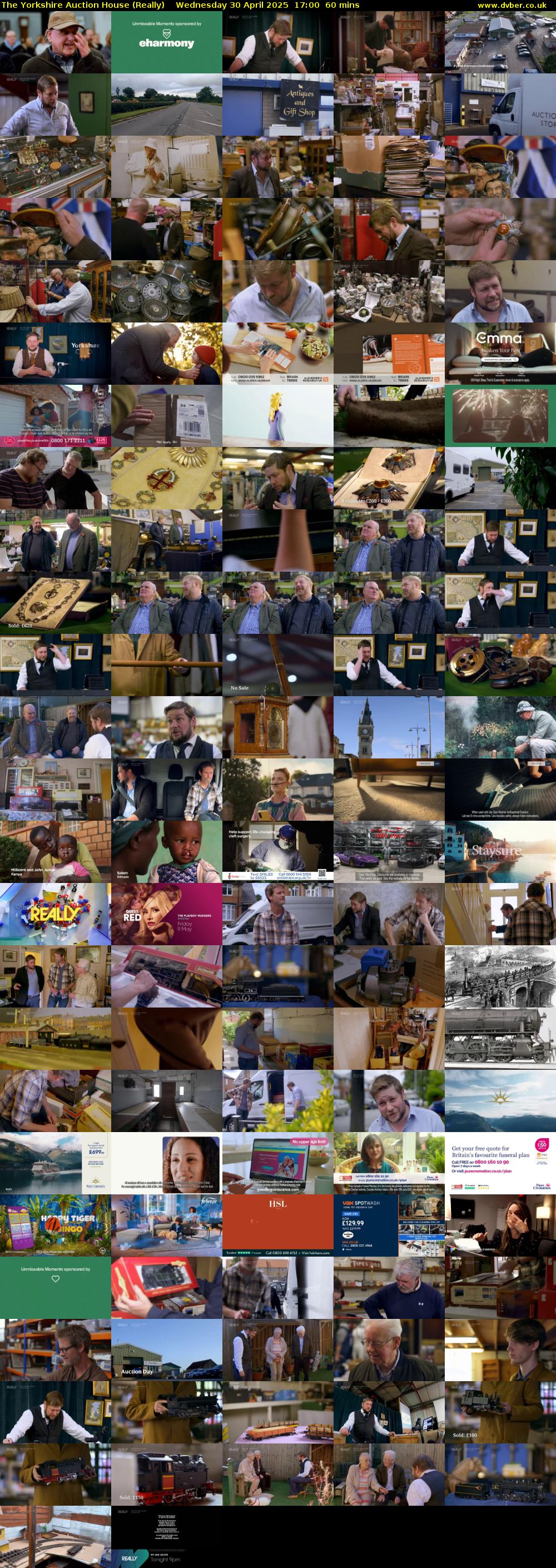 The Yorkshire Auction House (Really) Wednesday 30 April 2025 17:00 - 18:00