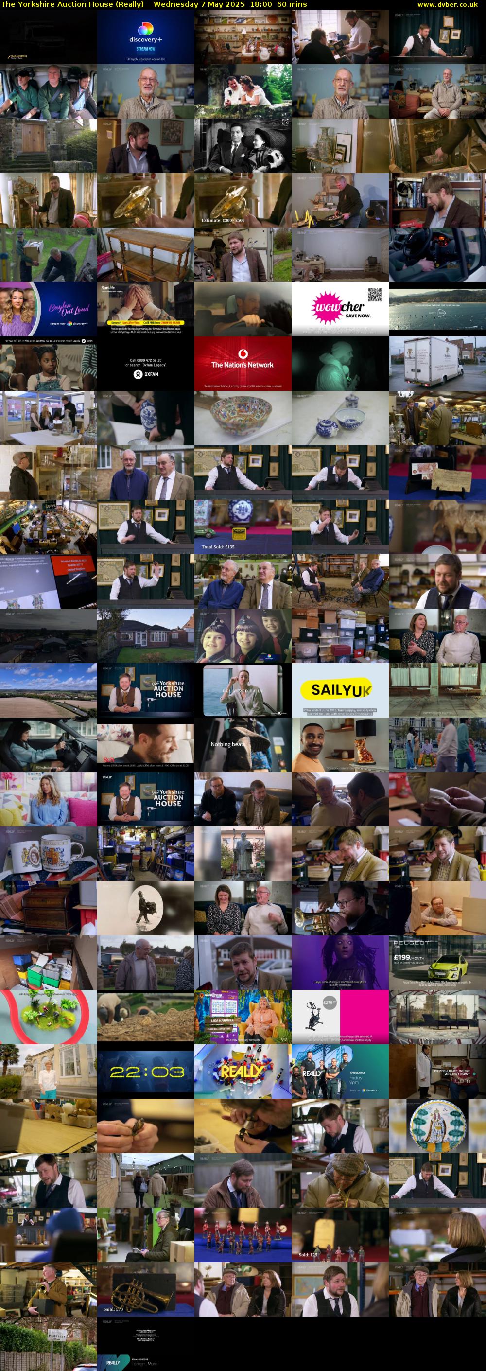 The Yorkshire Auction House (Really) Wednesday 7 May 2025 18:00 - 19:00
