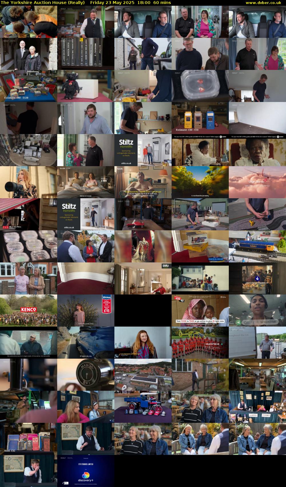 The Yorkshire Auction House (Really) Friday 23 May 2025 18:00 - 19:00