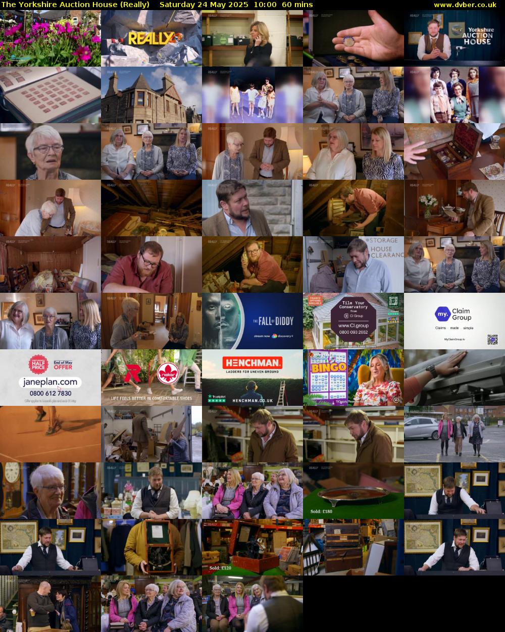 The Yorkshire Auction House (Really) Saturday 24 May 2025 10:00 - 11:00