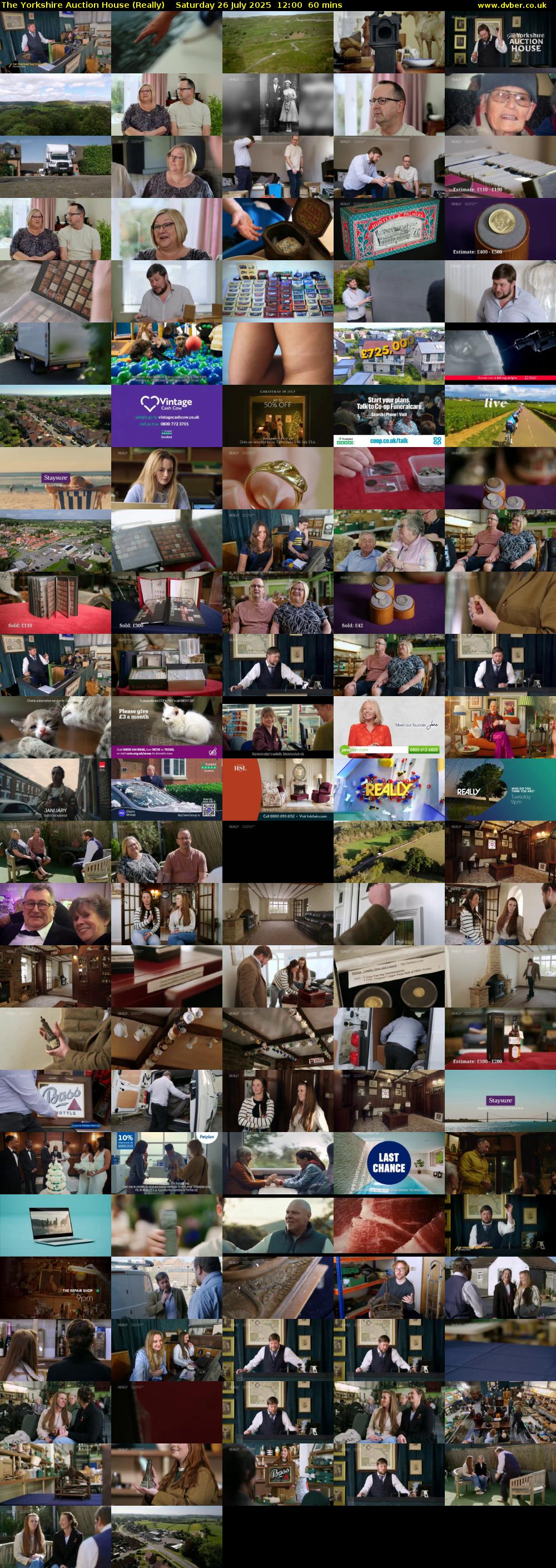 The Yorkshire Auction House (Really) Saturday 26 July 2025 12:00 - 13:00