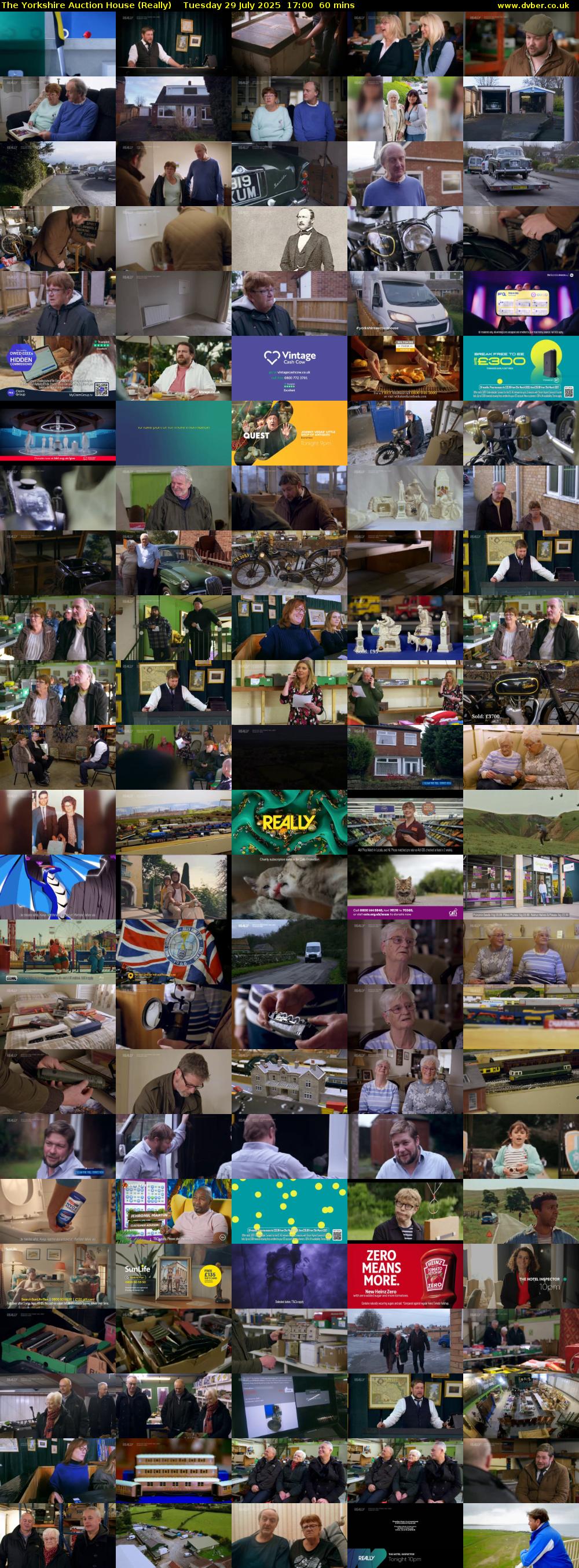 The Yorkshire Auction House (Really) Tuesday 29 July 2025 17:00 - 18:00