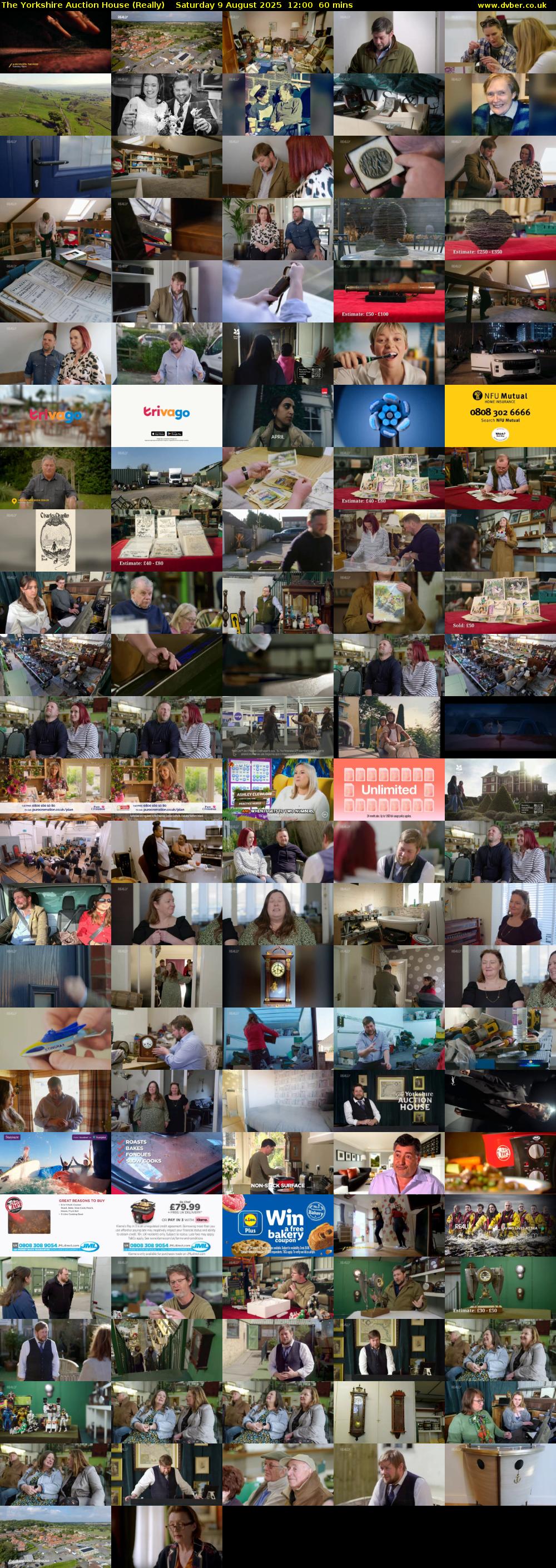 The Yorkshire Auction House (Really) Saturday 9 August 2025 12:00 - 13:00