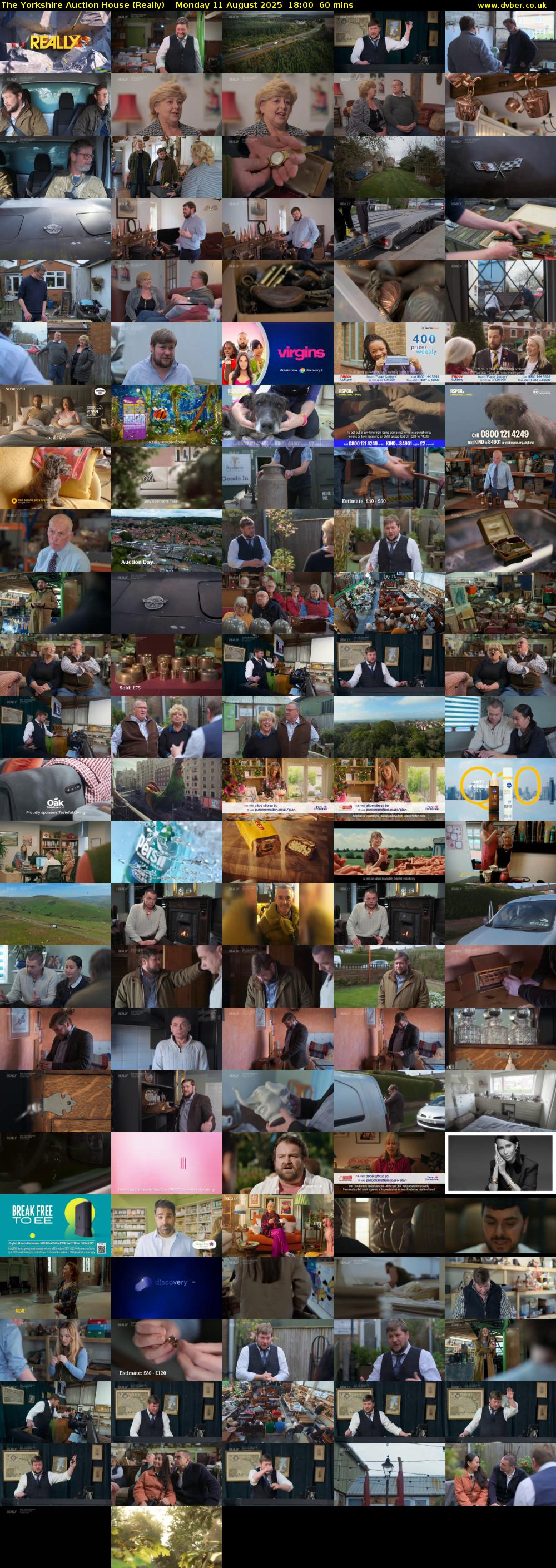 The Yorkshire Auction House (Really) Monday 11 August 2025 18:00 - 19:00