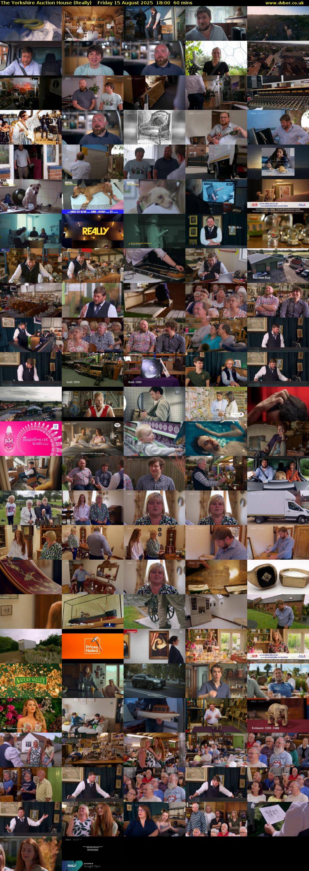 The Yorkshire Auction House (Really) Friday 15 August 2025 18:00 - 19:00