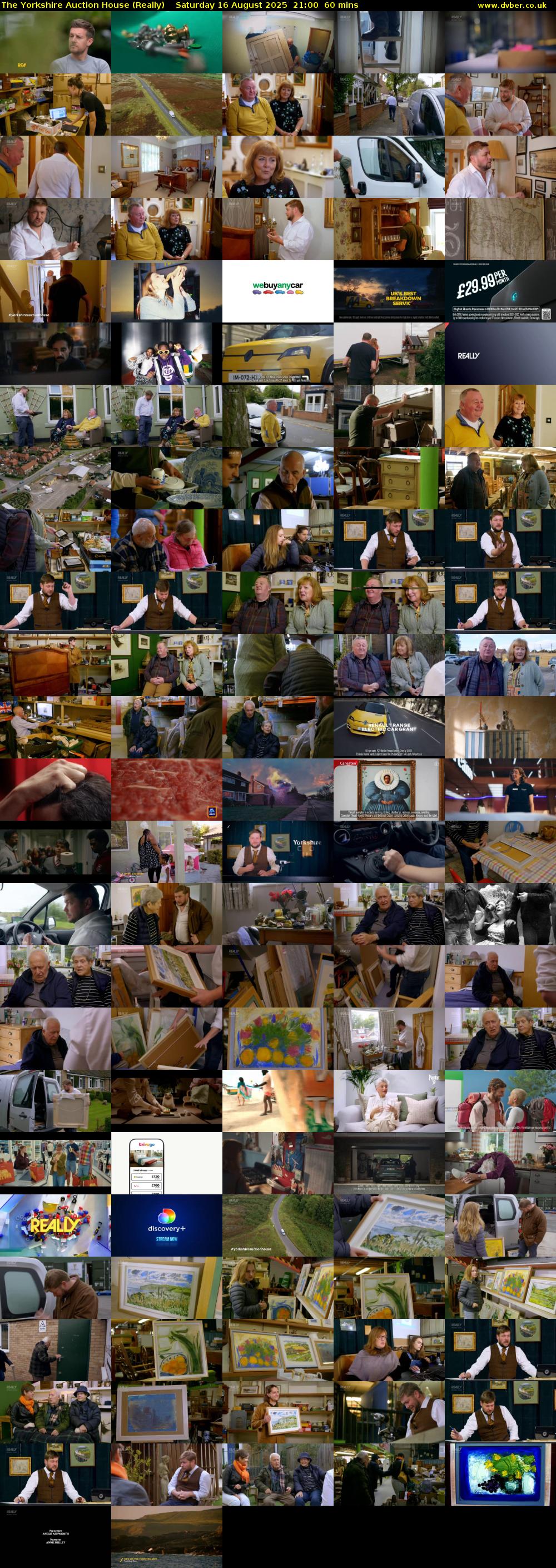 The Yorkshire Auction House (Really) Saturday 16 August 2025 21:00 - 22:00