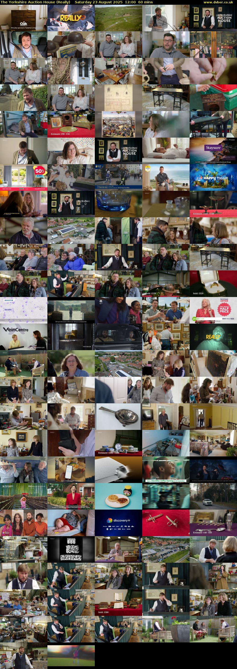 The Yorkshire Auction House (Really) Saturday 23 August 2025 12:00 - 13:00